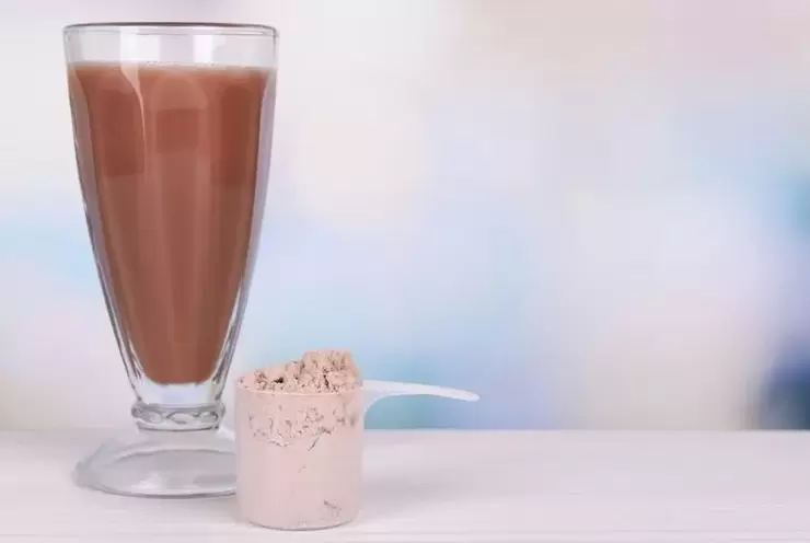 Shake protéiné pour boire un régime